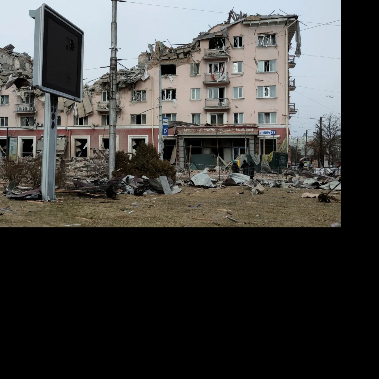 У Чернігові готуються демонтувати зруйнований готель"Україна"